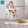 Multi-Functional Folding Double Panel Baby Dining Chair, Three Adjustment Baby Dining Chair