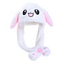 Multi Color Moving Soft Korean Bunny Plush Rabbit Hat Bunny Cap