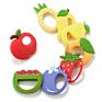 Newborn Fruit Soft Bpa Free Food Grade Chewing Teething Toy Baby Silicone Teethers Set