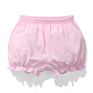 Newborn Infant Baby Girls Clothes Ruffle Ribbed Knitted Plain White Baby Girl Bloomers