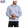 Newest Quarter Zip Pullover Golf Sweatshirt Mens 1/4 Zip Fleece Hoodies Mock-Neck Sweater Pullover Blank Jacket