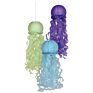 Nicro Product 9.5 Inch Folding Mermaid Party Decoration Hanging Paper Jellyfish Lanterns