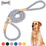 No Pull Training Durable Dog Leash Eco Friendly ,Heavy Duty Braided Rope Lead Pet Leash Training