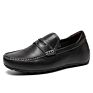 Noble Design Brown Casual Handmade Leather Loafer Driving Invisible Elevator Loafer Shoes Men