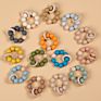 Custom Non-Toxic Wooden Teething Toy Silicone Beads Baby Teether