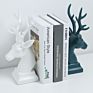 Nordic Style Ceramic Crafts Deer Ornaments Bookend Stand Wine Cabinet Decorations Gifts