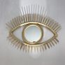 Nordic Style Eye Bamboo Rattan Cane Mirror