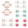 Nuoro Crystal Cz Barbell Bar Shield Body Breast Jewelry Adult Game for Women Girls Stainless Steel Cat Nipple Ring Piercing