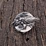 Odin's Raven Pin Norse Crow Medieval Brooch Bird Viking Animal Jewelry Coat Cloak Brooches Pins
