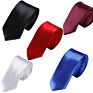 Oemtailor Polyester Silk Necktie Solid Colour 5Cm Neck Tie Bowties