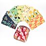 Organic Beeswax Wraps Durable and Eco Friendly Reusable Food Wrapping Paper