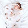 Organic Cotton Muslin Swaddle Blankets Print Muslin Blanket