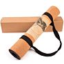 Oyoga Fitness 68Cm Sustainable Eco Natural Rubber Cork Yoga Mat, Cork Yoga Mat