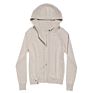 P18B084Ch Unisex Long Sleeves Knit Wool Cashmere Zipper Hoodies Cardigan Sweater Warm Top Coat