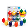 Palm Grip Crayons for Kids Non Toxic Paint Crayons Egg Washable Sticks Art Drawing for Children Paint Stationery
