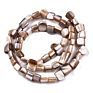 Pandahall Nuggets Camel Natural Freshwater Shell Beads