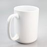 Personalized 15 Oz Big White Mugs Sublimation Blank Ceramic Coffee Mug with Logo Diy
