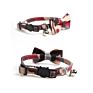 Pet Apparel Accessories Camouflage Printed Collar Sporty Cool Adjustable Collar with Bow Tie and Bell for Cats