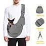 Pet Carrier Sling Adjustable Padded Strap Tote Bag Breathable Cotton Shoulder Bag Safety Belt Carrying Small Dog Cat