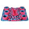 Pet Cat Dog Snuffle Nosework Feeding Mat Dog Puzzle Blanket for Foraging Instinct Interactive