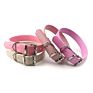 Pet Collar Adjustable Leash Harness Set Eco-Friendly Camo Leather Dog Collar for Small Medium Large Dogs