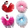 Pet Dog Sweater Shirt Dress Tutu Skirt Knitted Girls Prince Cute