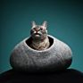 Pet Supplies 100% Felt Cat Bed Cave