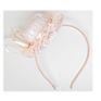 Pink Fun Halloween Decoration Party Props Lace Headdress Halloween Headband Lace Hat Head Buckle Headband