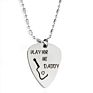 Play for Me Daddy Super Cute Father Daughter Little Heart Joint Necklace Set Daddys & Daughter Gifts Father's Day Gift