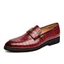 plus Size Textured Leather Upper Shoes Men Classic Genuine Leather Men Casual Shoes
