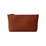 Pochette Cosmetic Faux Leather Zipper Pouch Bag