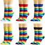 Women fashion Christmas pattern carton  socks