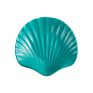 Porcelain Dessert Snack Fruit Salad Tableware Shell Shape Ceramic Plate for Restaurant