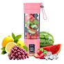 Portable Juicer Cup Personal Blender Electric Usb Rechargeable Fruit Juicer Blender Smoothies Shakes Mini Travel Plastic Bottle