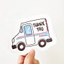 Post Mail Carrier Appreciation Usps Worker Sticker Postal Worker Truck Gift Die Cut Sticker