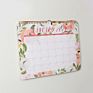 Printed 18 Monthly Wall Calendar of Thick Paper 14.6" & 11.5" Jul Dec with Twin-Wire Binding & Hanging Hook