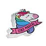 Custom printing die cut logo stickers vinyl decals