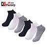 Production Disposable Low Cut Ankle Socks Black White Gray Mens Business Socks