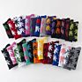 Professional Colorful Tube Sports Socks Bamboo Maple Leaf Socks Design Hemp Weed Leaf Socks