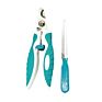 Professional Stainless Steel Dog Nail Clippers Polisher Scissors Pet