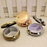 Promotion Gift 3 Compartments Stainless Steel Metal Portable Pill Case Pill Storage Box