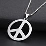 Promotion Items Word Peace Pendant Peace Sign Necklace