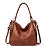 Pu Leather Shoulder Bag Tote Hand Bag Lady Handbag Designing Bags Soild Color Purse Handbags for Women