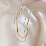 Punk Multi Layered Flat Blade Snake Link Chain Choker Necklace Simple Gold Color Collar Necklaces for Women Jewelry