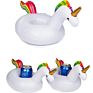 Pvc Inflatable Floating Unicorn Beer Can Drink Holder