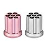 Quickly Revolver Pen Holder, Metal Pencil Holder, Gun Cylinder Design Office Supplies Desk Brush Organizers,Silver,Gold