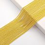 Real 18K Solid Gold Rope Chain 1.3 Mm Pure Gold Jewelry 18K Au750 Gold Chain Twist Dookie Chain Necklace Jewelry