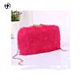 Real Cony Hair Clutch Bag Party Bags Handbag Lady Customised Clutch Bag