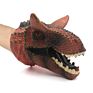 Realistic Large Soft Animal Rubber Toy Dinosaur Hand Puppet