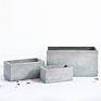 Rectangular Reusable Succulent round Concrete Planter Molds